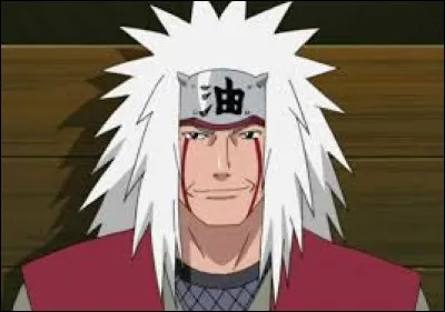 What does the writing on Jiraiya's headband mean?