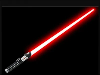 Which side wears the red lightsaber?