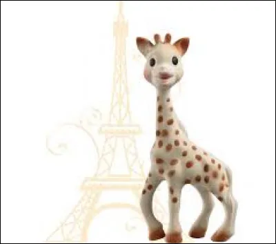 What is the name of this giraffe that is a toy for babies?