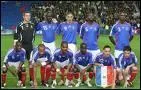 What is the French team's equipment manufacturer?