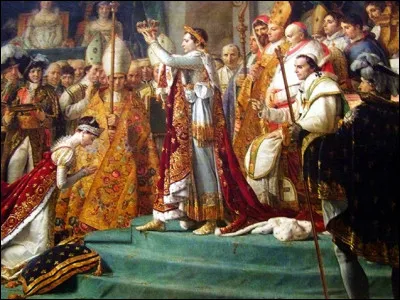 Napoleon Bonaparte crowned himself emperor.