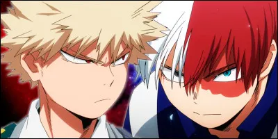 Who, between Bakugo or Shoto, is always pissed off?