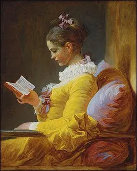 Which 18th century painter created 'Jeune fille a la lecture'?