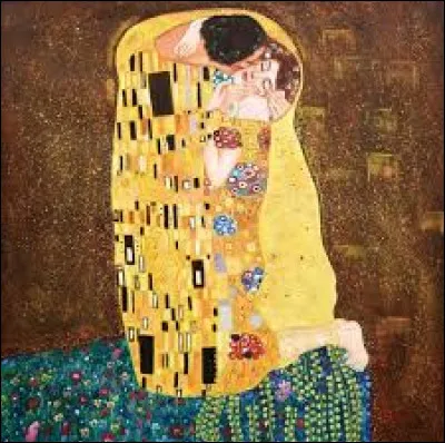 Which painter created the painting The Kiss?