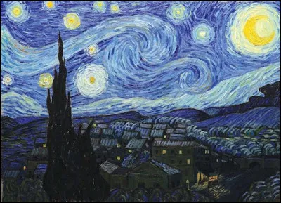 Which Post-Impressionist artist painted this picture called La Nuit etoilee?