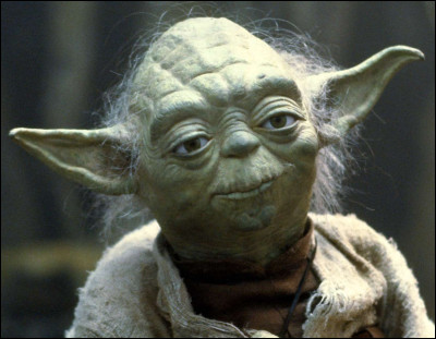 How does Yoda speak?