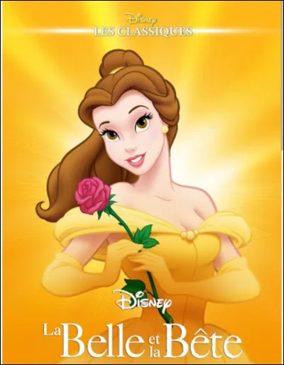 To begin with, what color is Belle's dress in Beauty and the Beast?