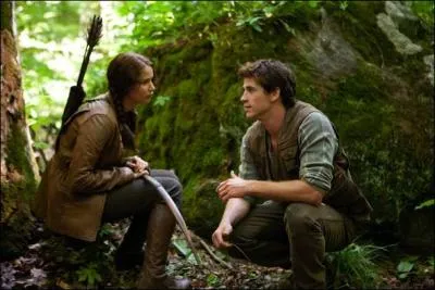 What is the name of Katniss's hunting companion?