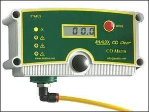 The CO Clear analyses for which potentially dangerous contaminant ?