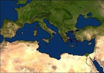 In terms of surface area, which of these Mediterranean islands is the largest?