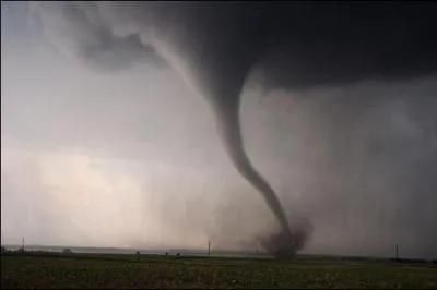 A ... is a rotating column of air extending from a cumulonimbus to the ground.