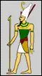 Who was the first Egyptian god?