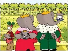 What's the name of the town created by Babar and his wife Celeste?