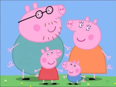 I love the pink pigs in this anime.
What's their name?